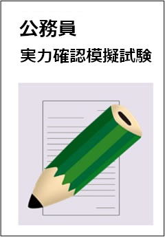 公務員実力確認模擬試験<br>国家一般職 高卒程度 型